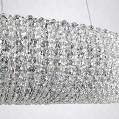 Elysian Crystal Round LED Chandelier 41"