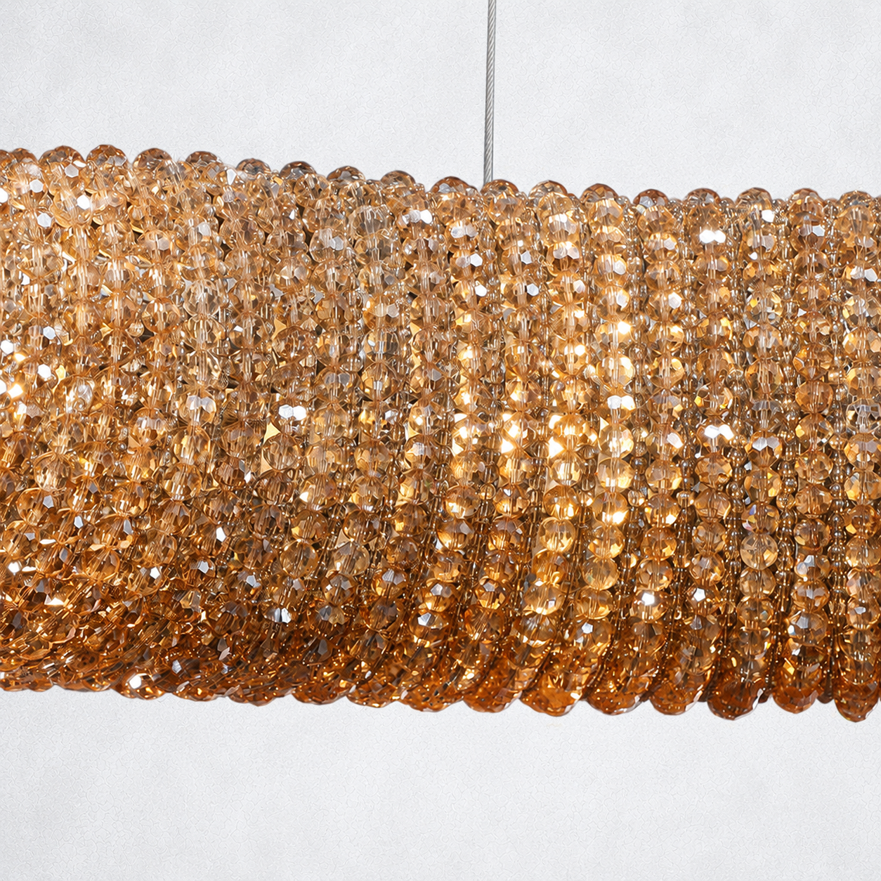 Elysian Crystal Round LED Chandelier 41"