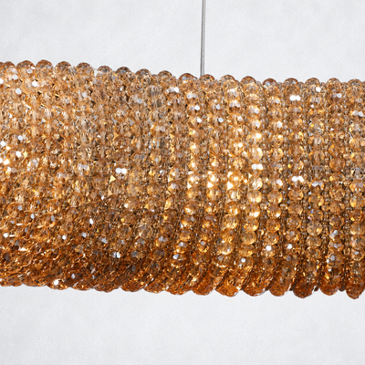 Elysian Crystal Round LED Chandelier 41"