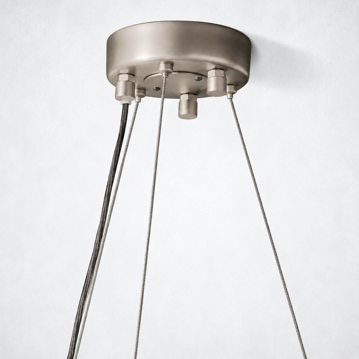 Elysian Crystal Round LED Chandelier 59"