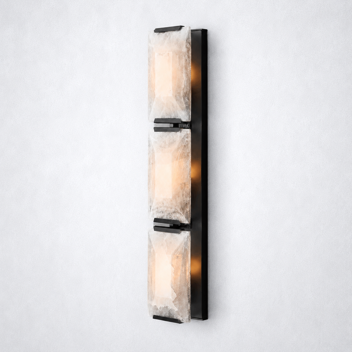 Ellington Alabaster Triple Sconce
