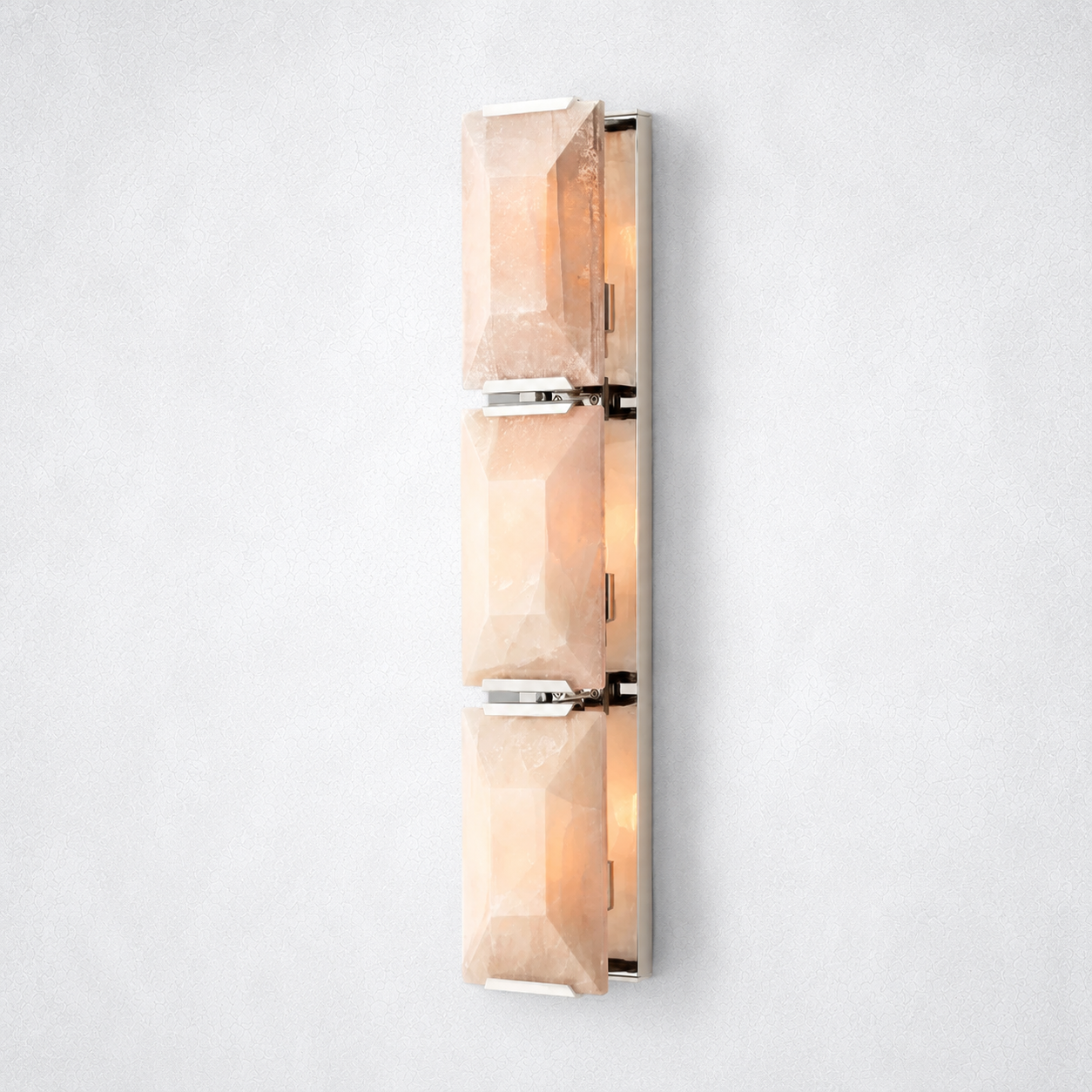 Ellington Alabaster Triple Sconce