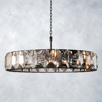 Ellington Crystal Round Chandelier 60“