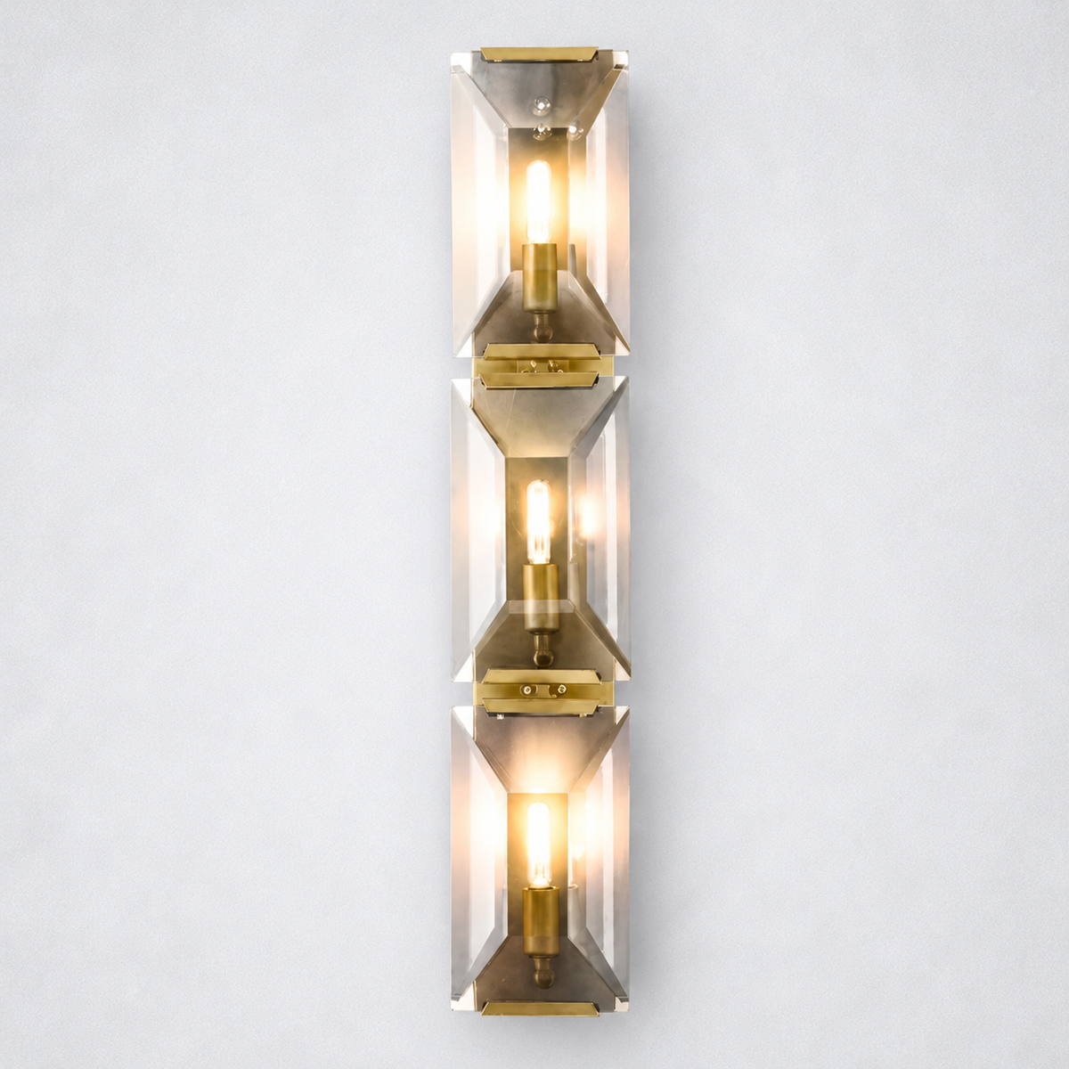 Ellington Crystal Triple Wall Sconce