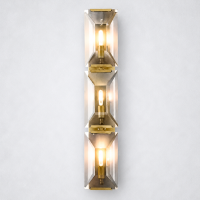 Ellington Crystal Triple Wall Sconce