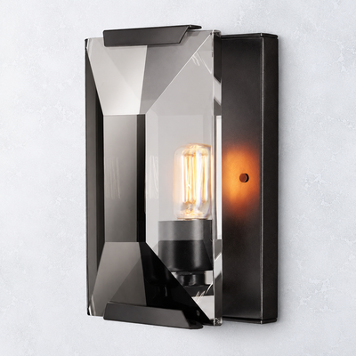 Ellington Multicurve Crystal Wall Sconce