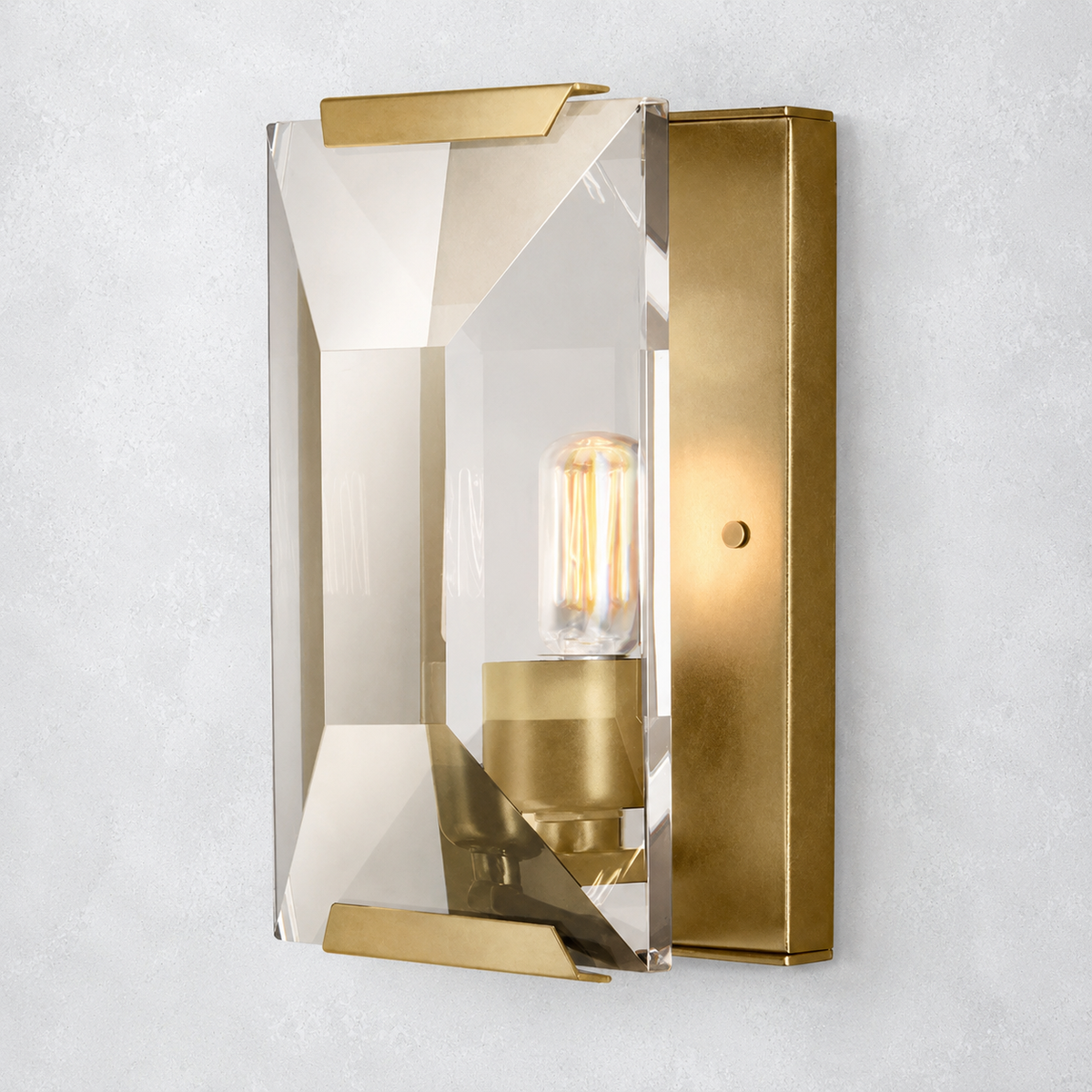 Ellington Multicurve Crystal Wall Sconce