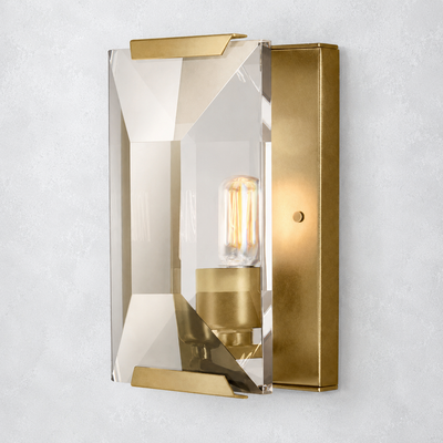 Ellington Multicurve Crystal Wall Sconce