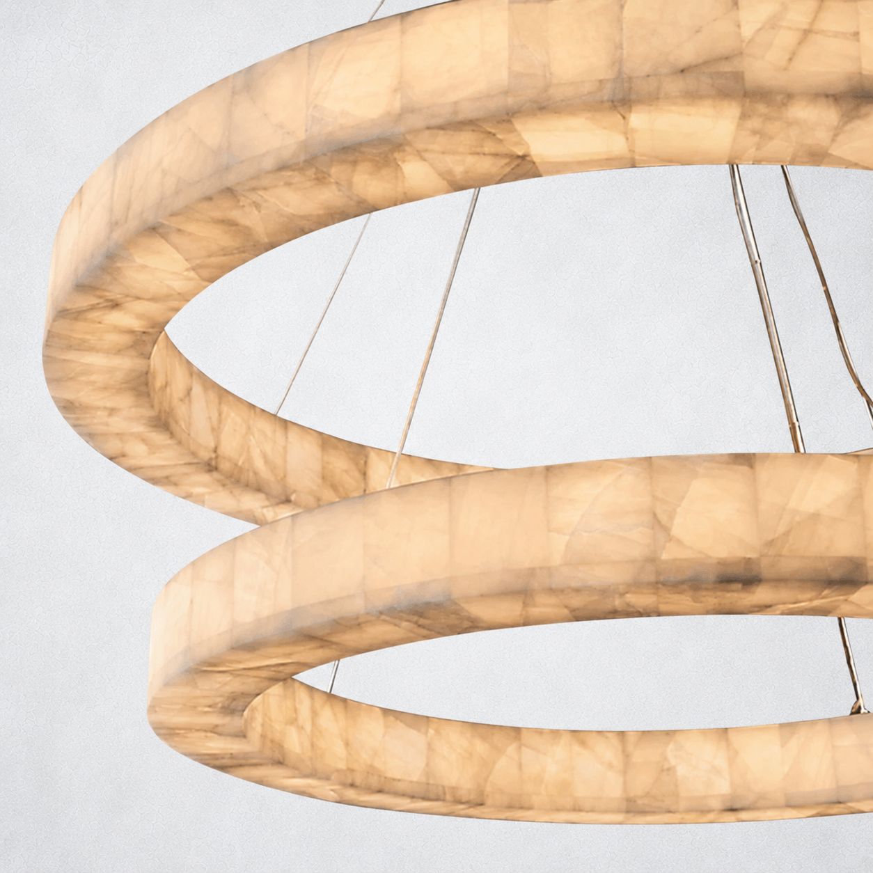 Marquise 2-Tier Round Chandelier 60"
