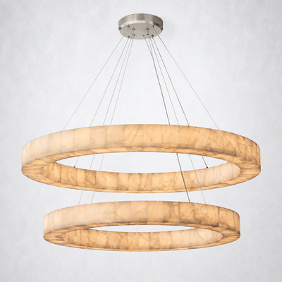Marquise 2-Tier Round Chandelier 60"
