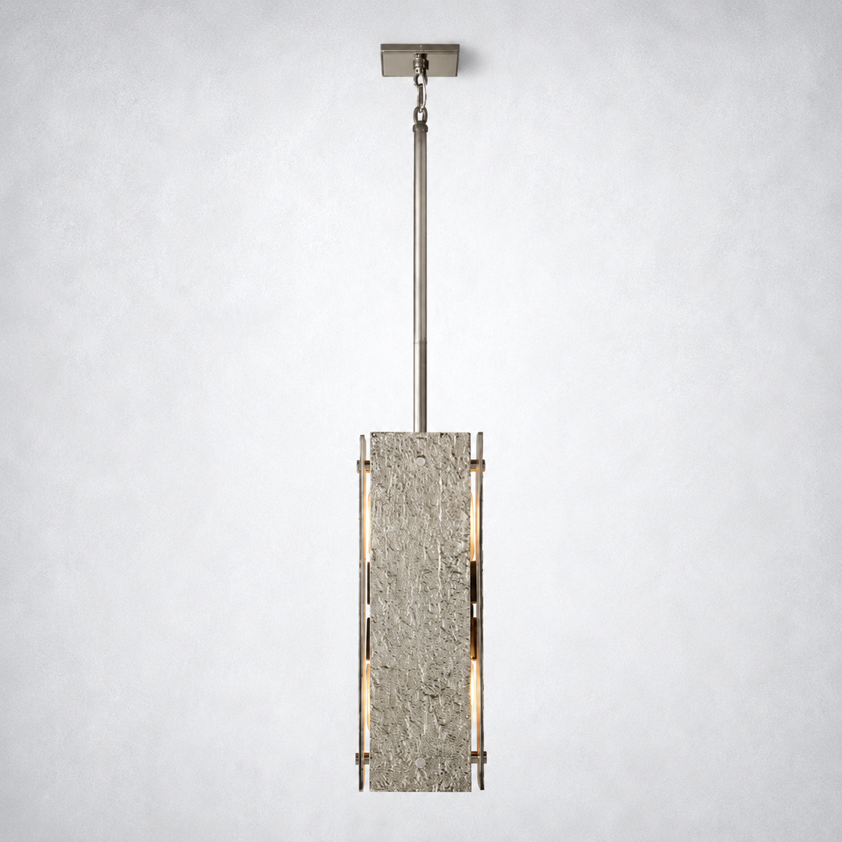 Belvedere Square Island Pendant 19"