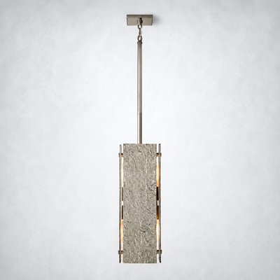 Belvedere Square Island Pendant 19"