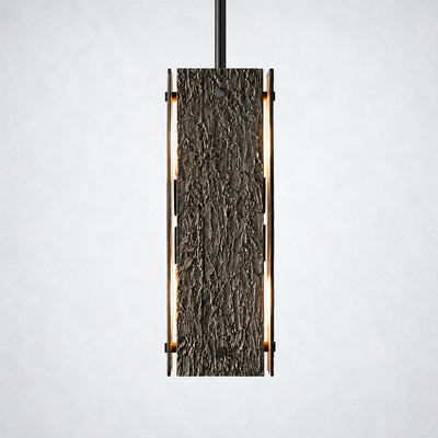Belvedere Square Island Pendant 19"