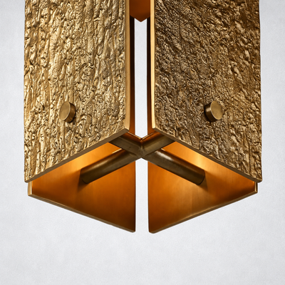 Belvedere Square Island Pendant 19"