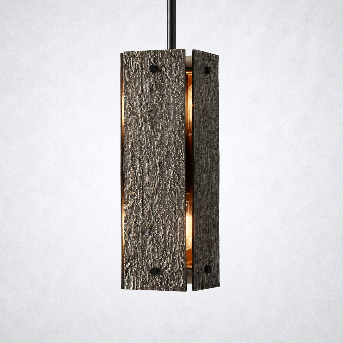 Belvedere Square Island Pendant 19"