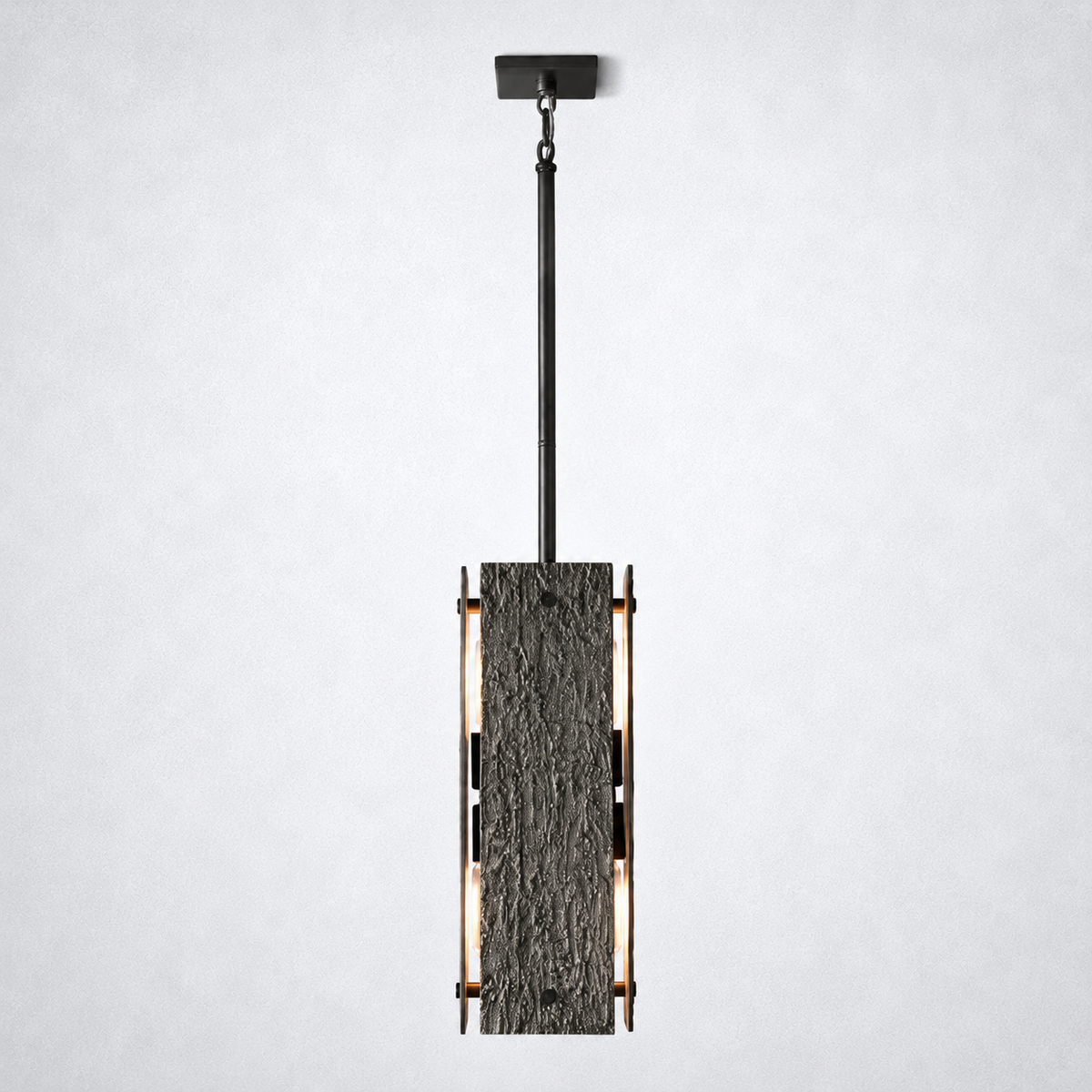 Belvedere Square Island Pendant 19"