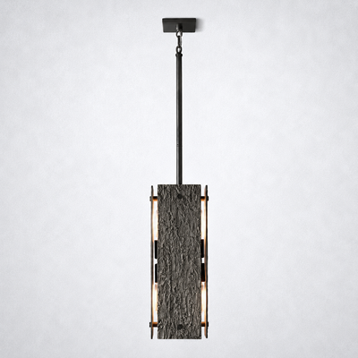 Belvedere Square Island Pendant 19"