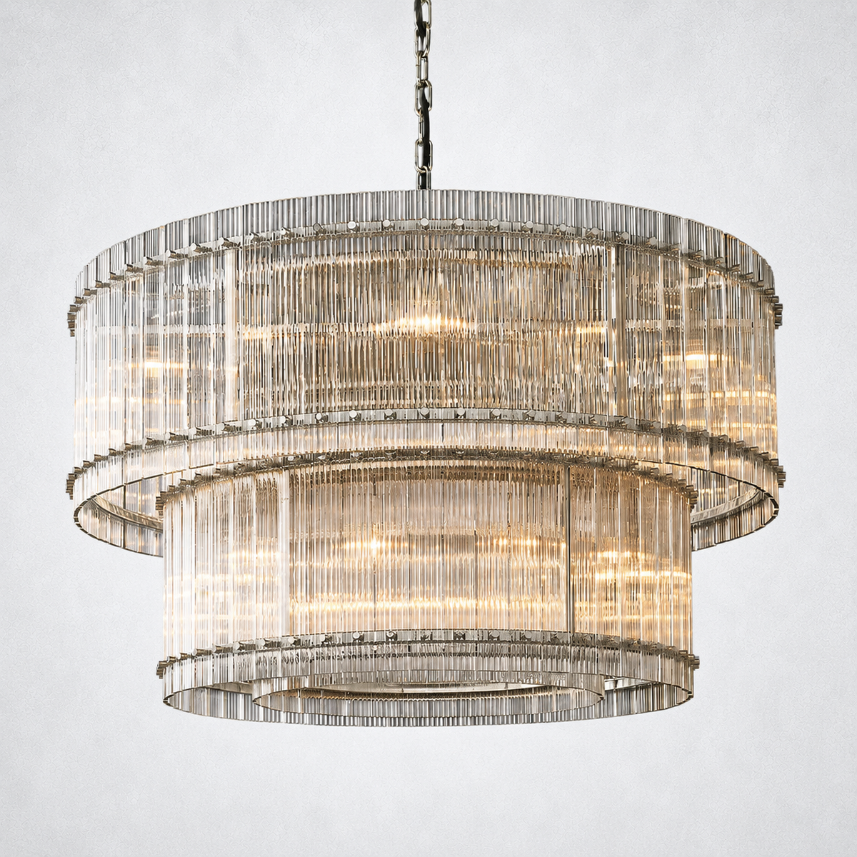 Sorella 2-Tier Round Chandelier 48"