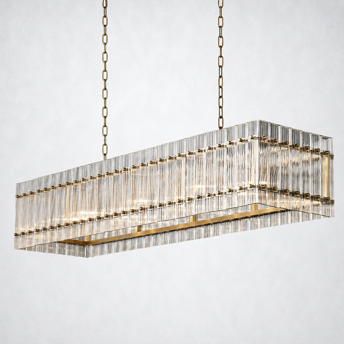 Sorella Rectangle Chandelier 54"