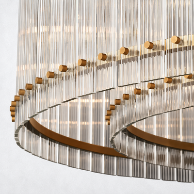 Sorella 2-Tier Round Chandelier 60"