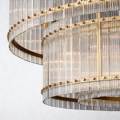 Sorella 2-Tier Round Chandelier 60"