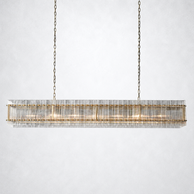 Sorella Rectangle Chandelier 72"
