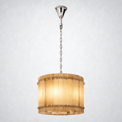 Sorella Alabaster Round Chandelier 22"
