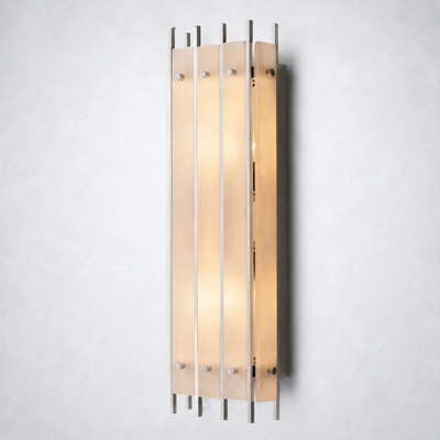 Sorella Alabaster Grand Rectangular Sconce