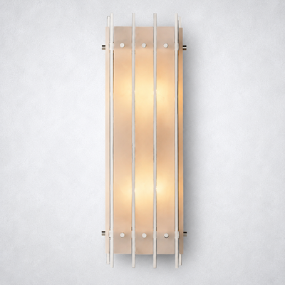 Sorella Alabaster Grand Rectangular Sconce
