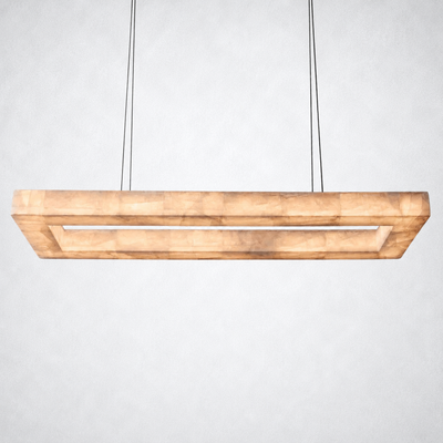 Marquise Rectangular Chandelier 54"