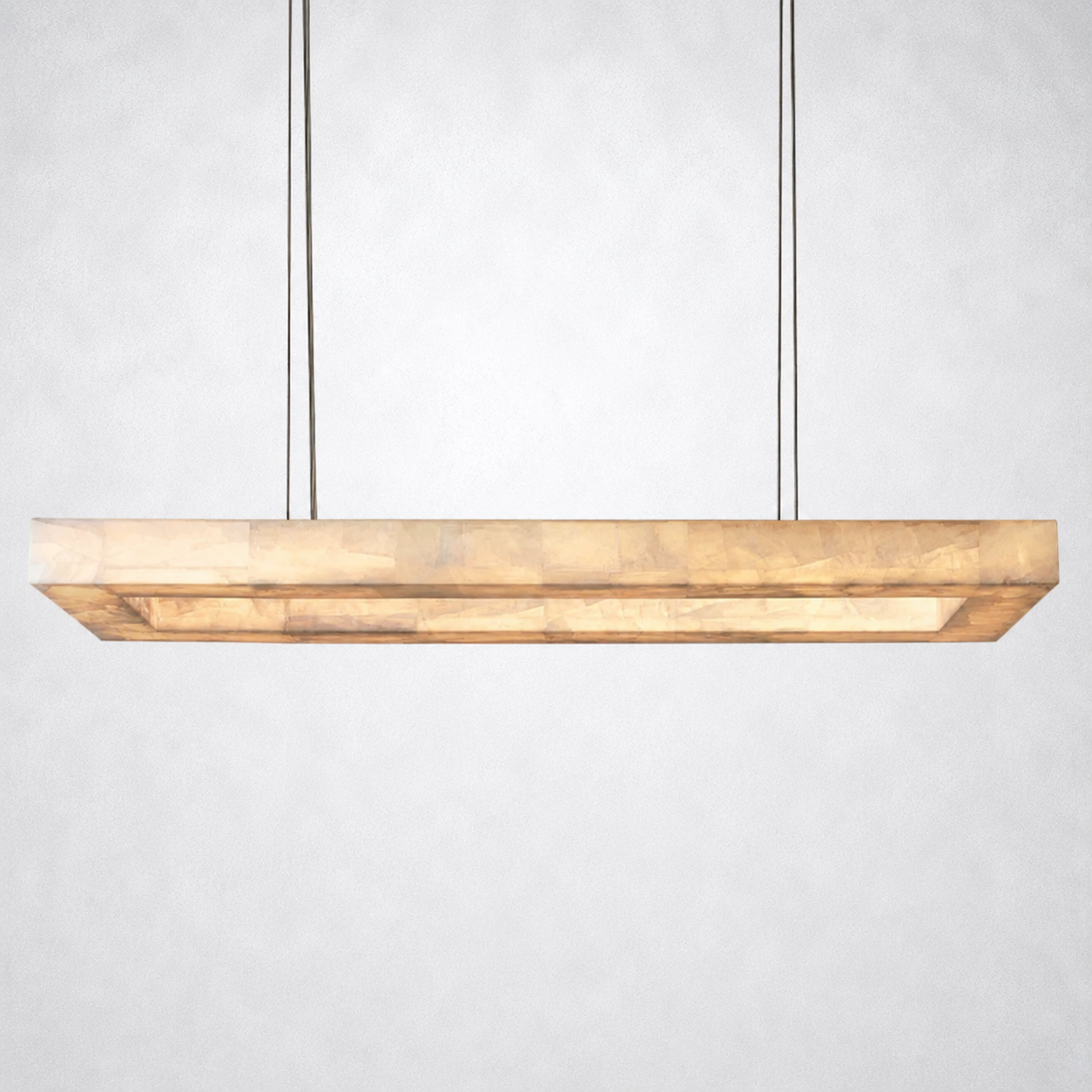 Marquise Rectangular Chandelier 54"
