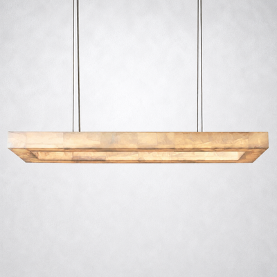 Marquise Rectangular Chandelier 54"