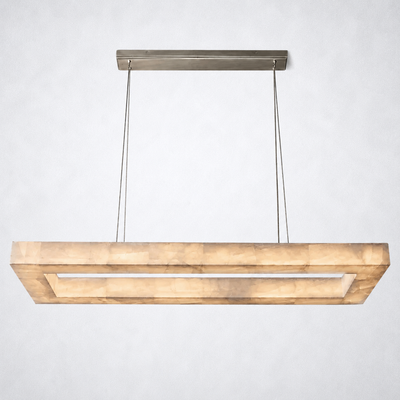 Marquise Rectangular Chandelier 54"