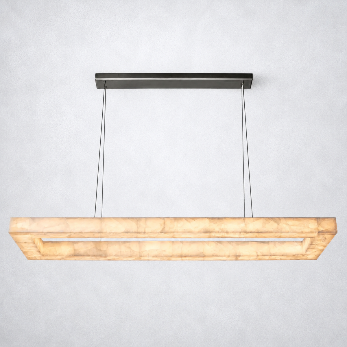 Marquise Rectangular Chandelier 72"