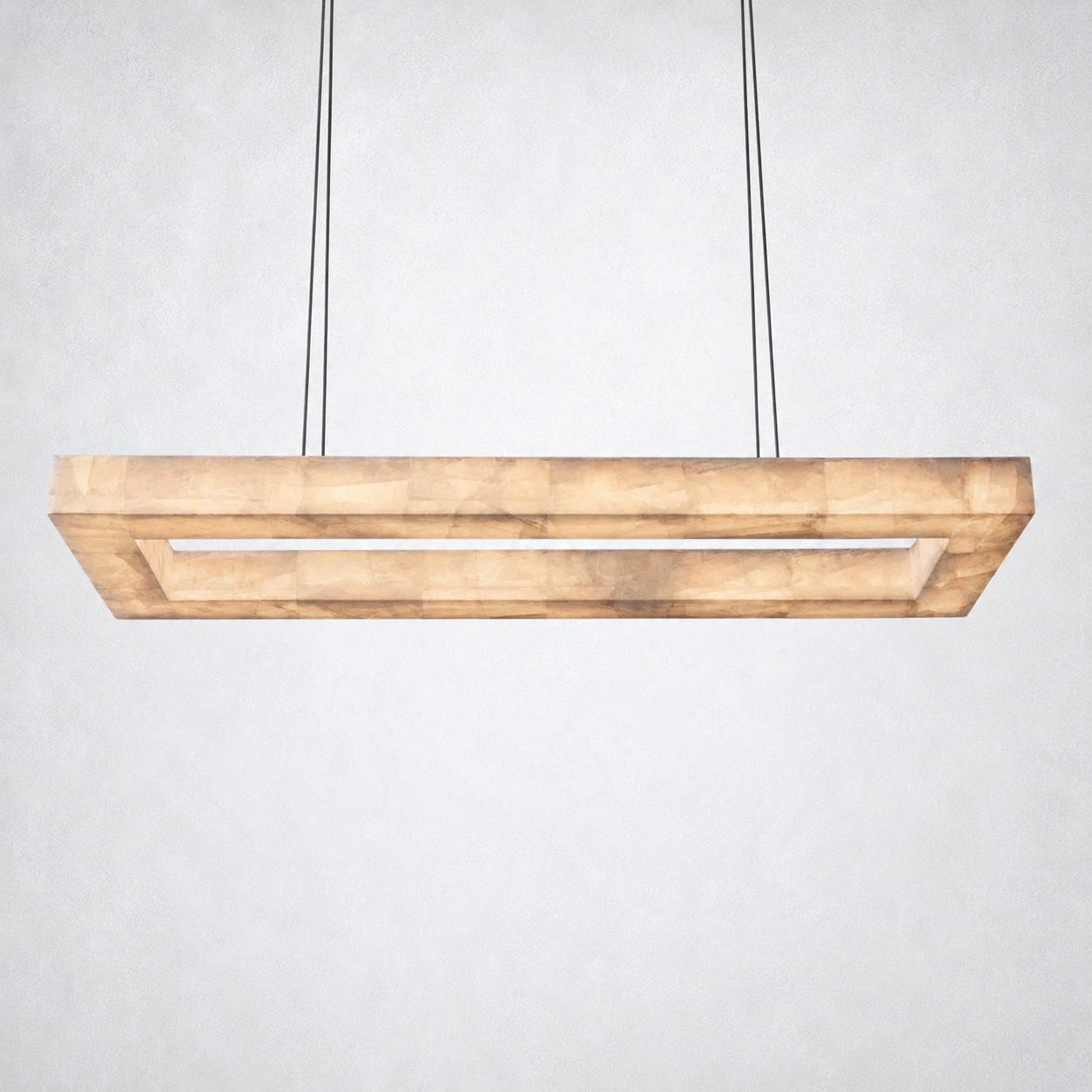 Marquise Rectangular Chandelier 72"