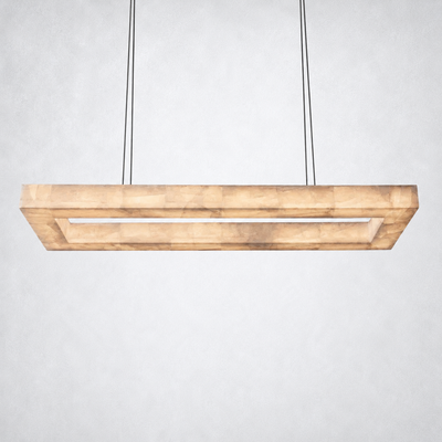 Marquise Rectangular Chandelier 72"