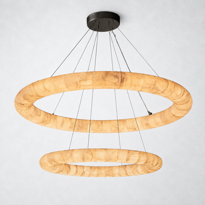 Marquise Lisa Two-Tiered Round Chandelier 61″