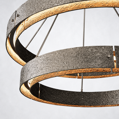Belvedere 2-Tier Round Chandelier 60"