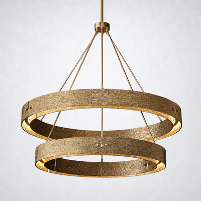 Belvedere 2-Tier Round Chandelier 60"