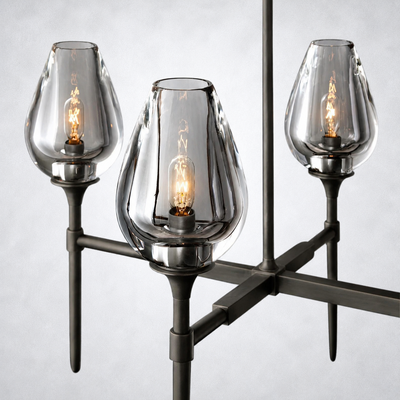 Avalon Linear Chandelier 52''