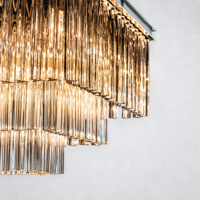 1920 Avelora Glass Chandelier