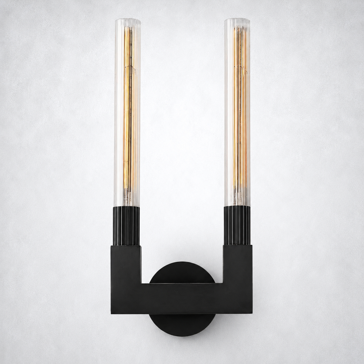 Imperial Glass Double Wall Sconce