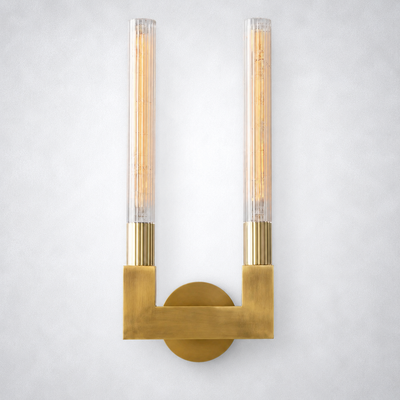 Imperial Glass Double Wall Sconce