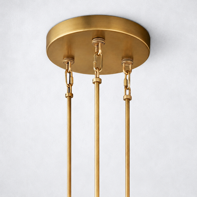 Astra Glass Round Chandelier
