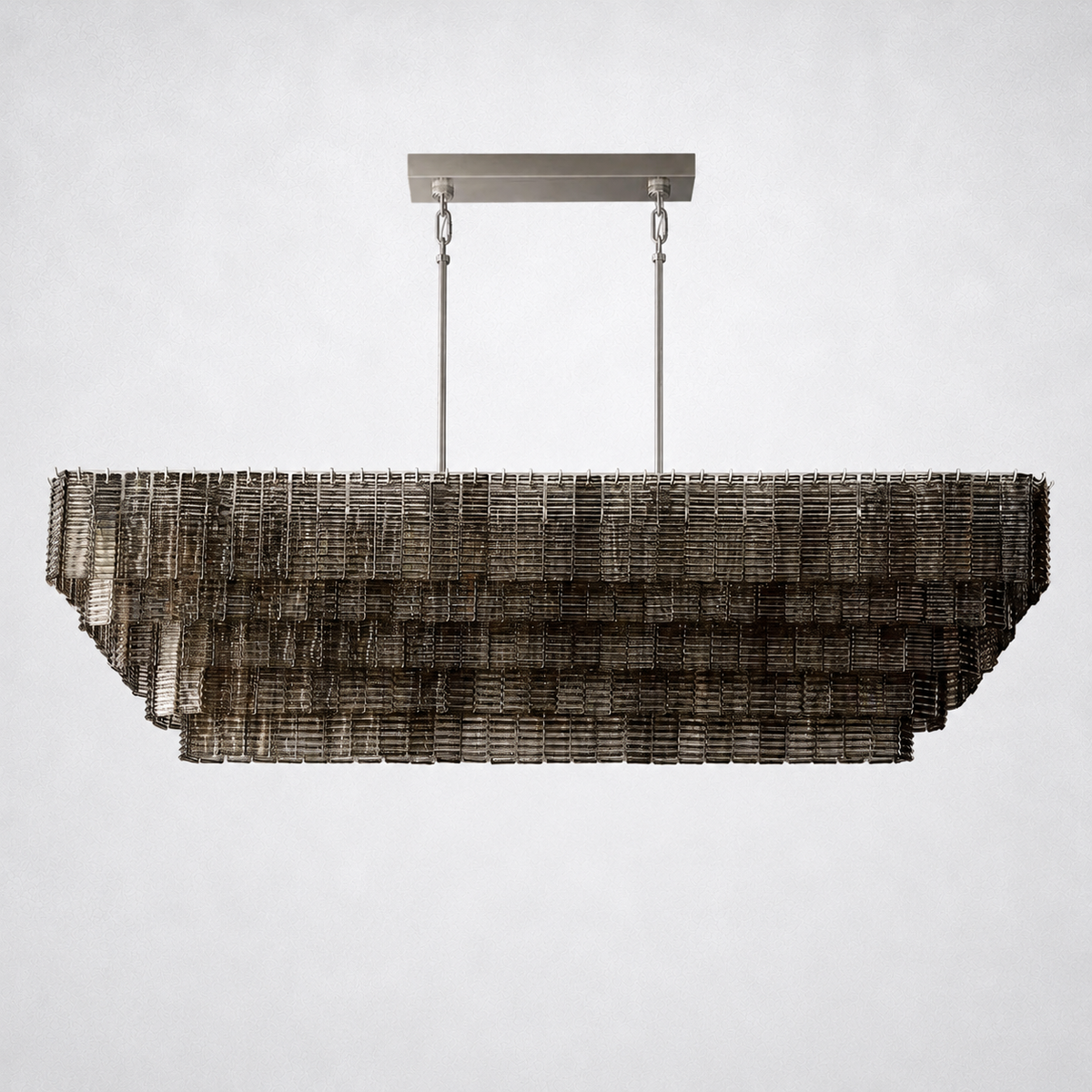Astra Glass Rectangle Chandelier