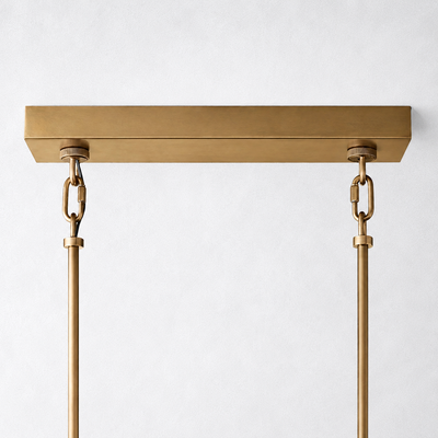Astra Glass Rectangle Chandelier