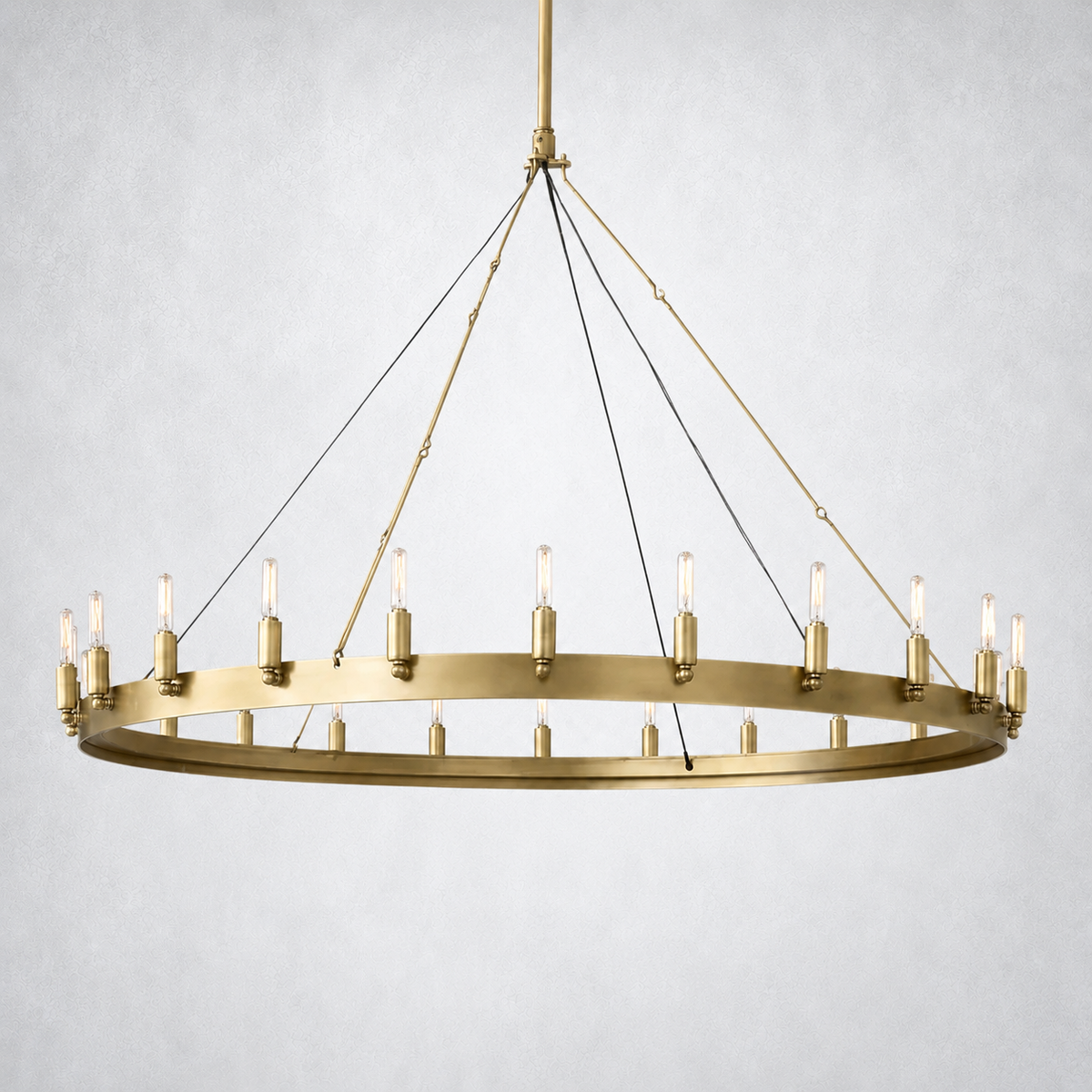 Halo Vintage Filament Round Chandelier