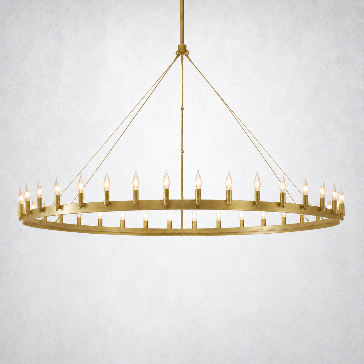 Halo Vintage Filament Round Chandelier
