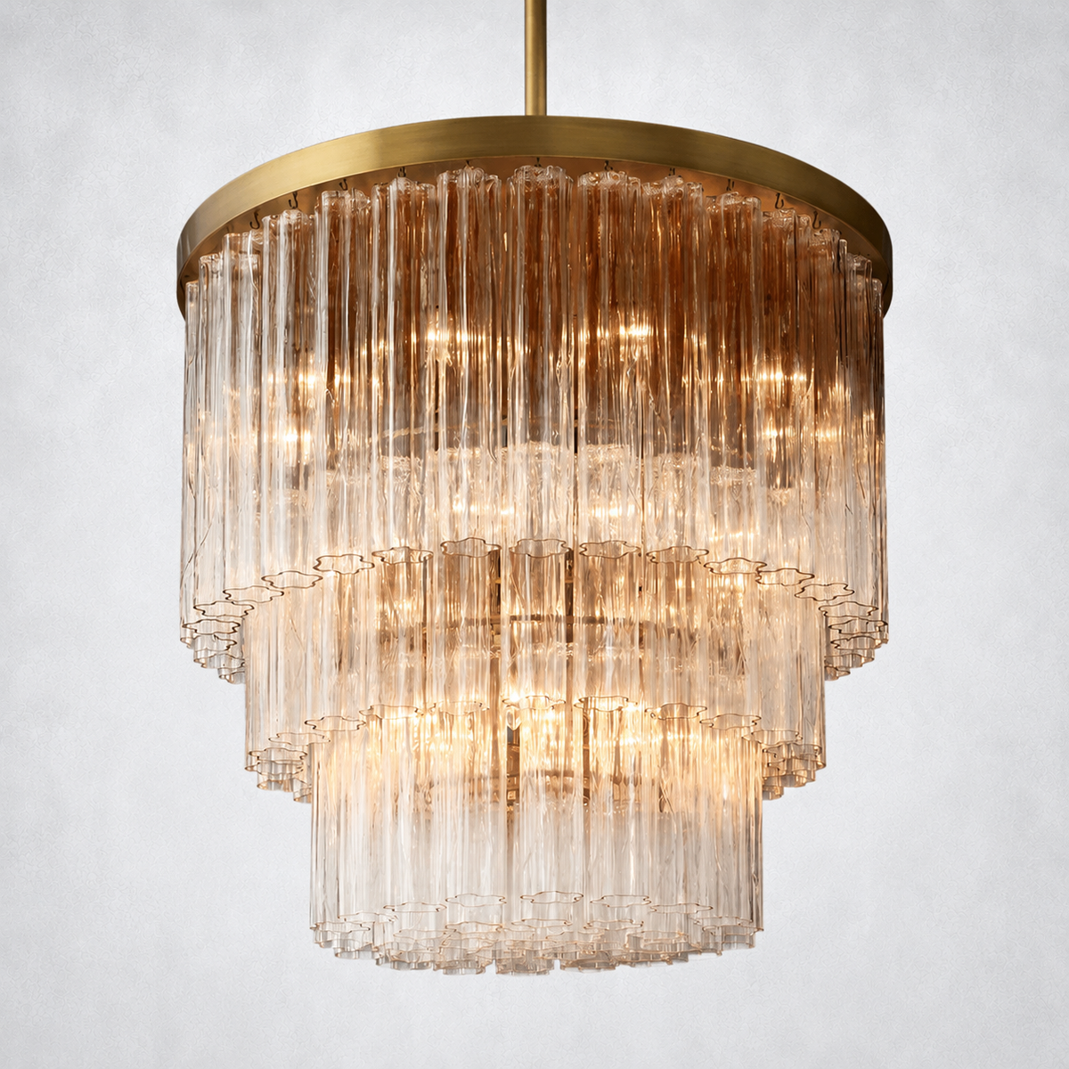 Signature 3-Tier Round Chandelier 36”