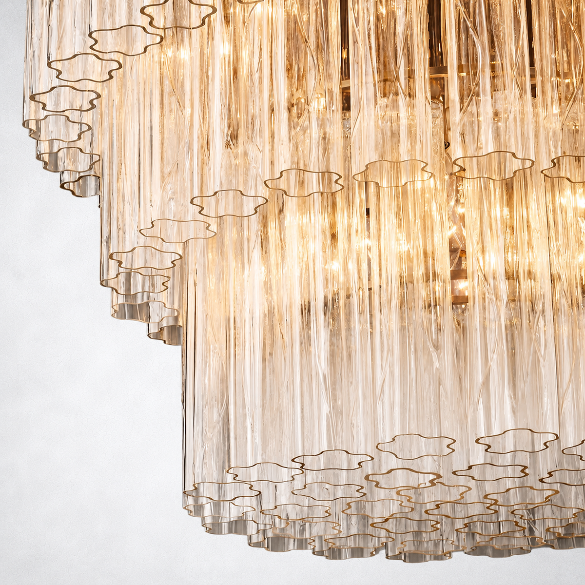Signature 3-Tier Round Chandelier 36”